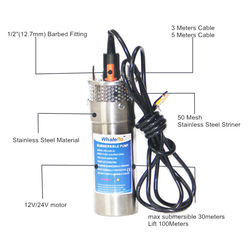 12v 12LPM Solar Water Pump