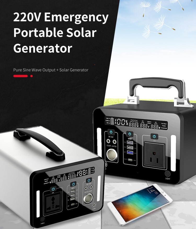 Whaleflo tragbarer Notfall-Solargenerator