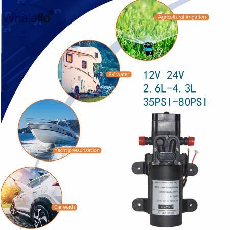 Whaleflo bringt leistungsstarke 12V/24V-Druckwasserpumpe für verschiedene Anwendungen auf den Markt